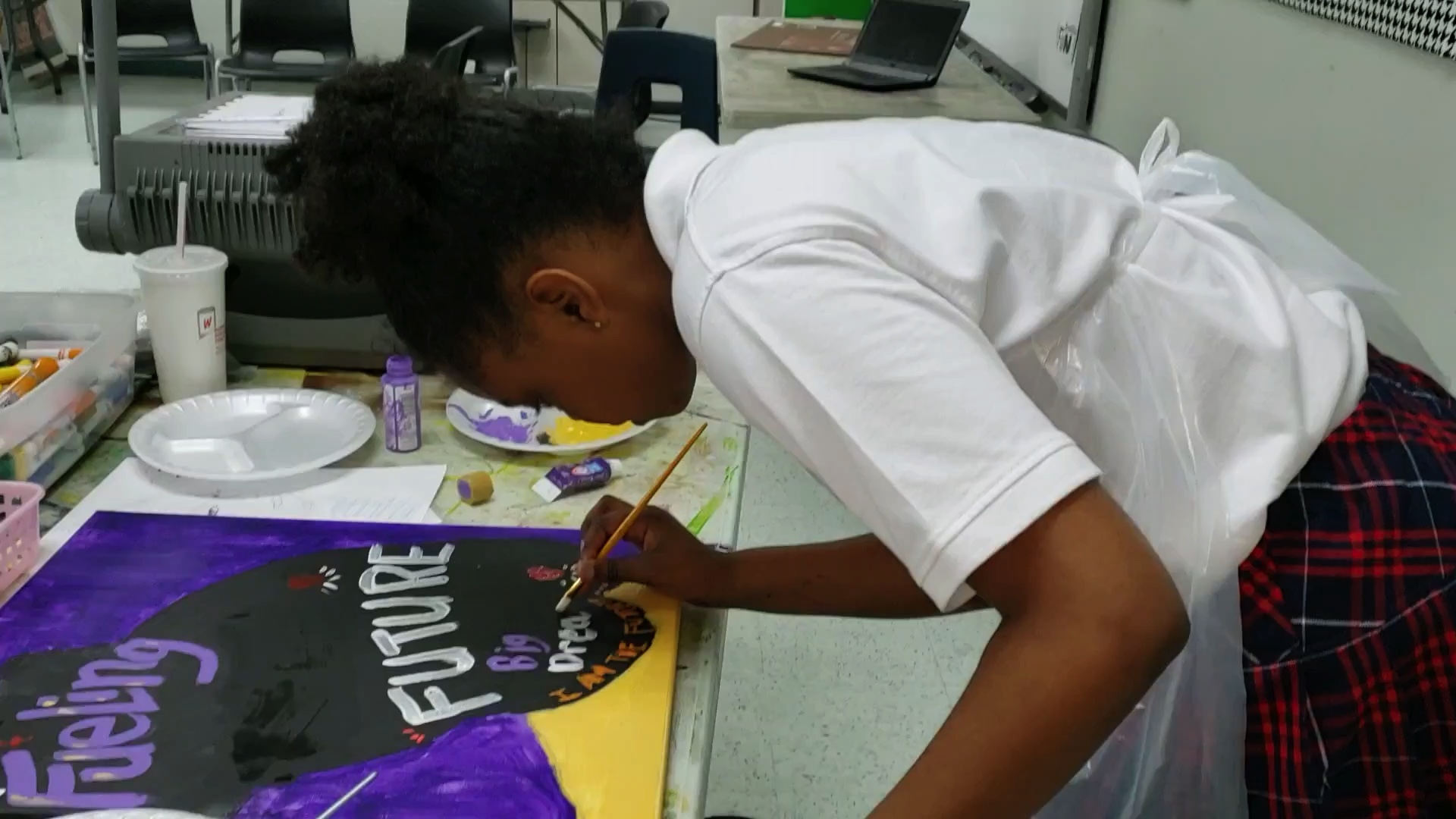 Imani students in visual and performing arts