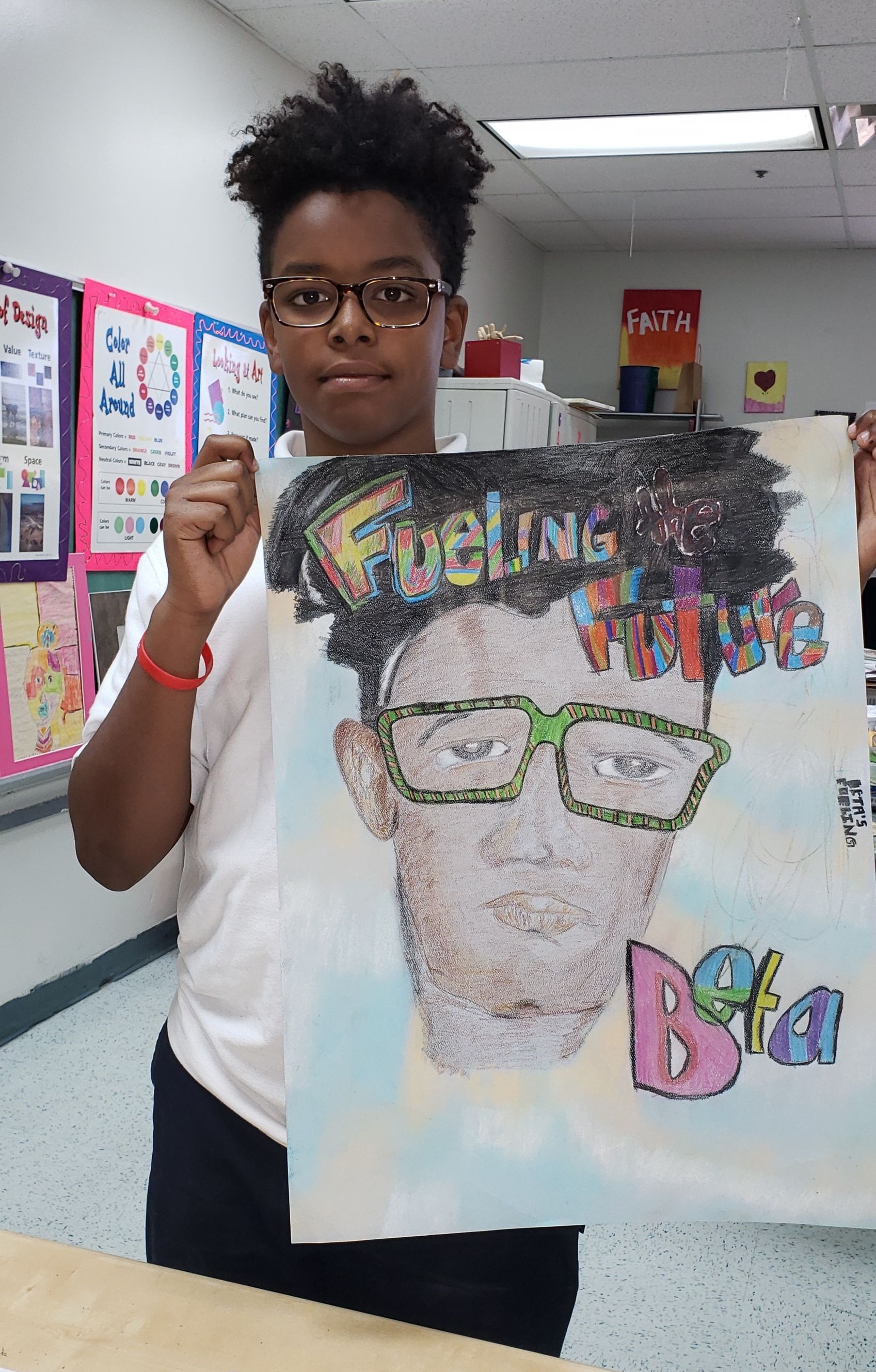 Imani students in visual and performing arts