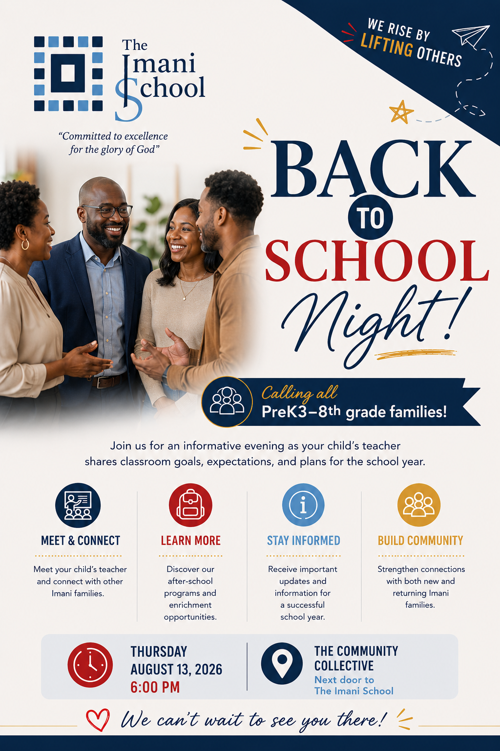 Back to School Night Flyer